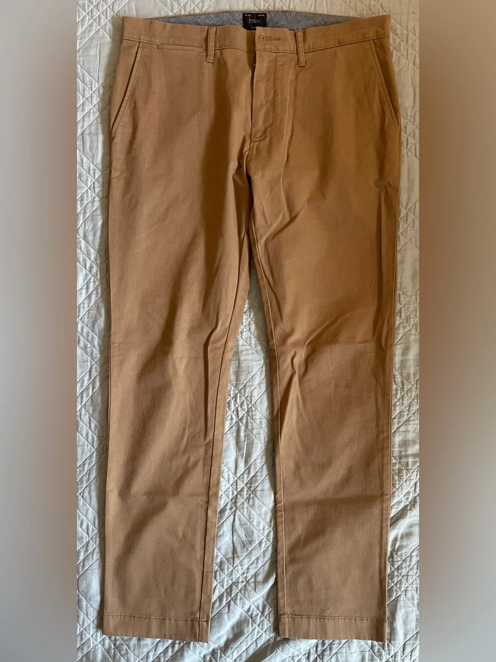 J. CREW 484 Slim-fit stretch chino pant in River Brown Size 32/30 NWD $98 AR885